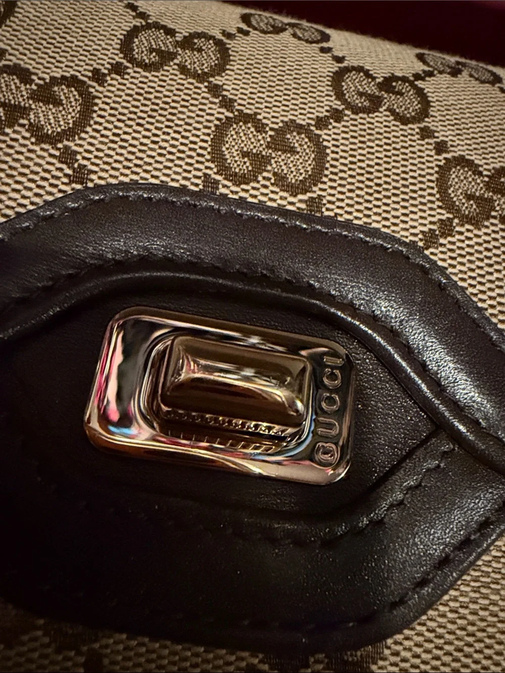 Gucci Luce shoulder bag & Gucci Luce Wallet GG CANVAS - AUTHENTIC GUCCI - Picture 13 of 14